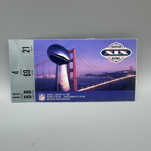 Biglietto super bowl - super, xix