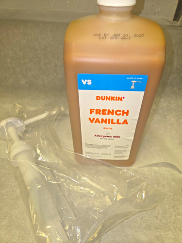 Dunkin french vanilla swirl - vanilla,