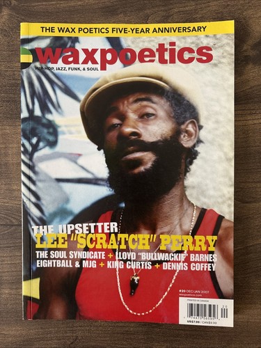 Wax poetics magazine 20 - wax, magazine,