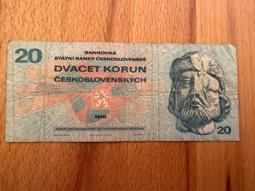 Banconota cecoslovacchia - banconota,