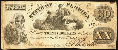 Tallahassee the state - fl, $20