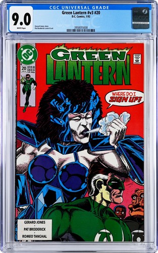 Lanterna verde cgc - #20, 9.0