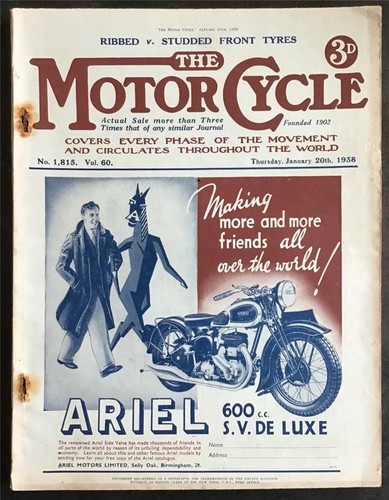 The motor cycle magazine - the, 20