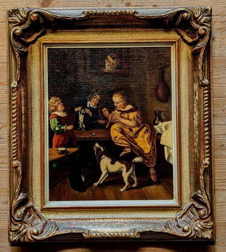 Pittura olandese scena della - pittura,