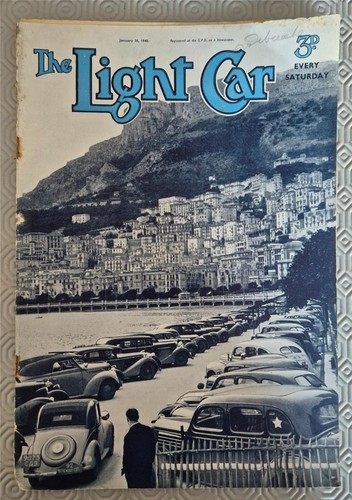 The light car - light,